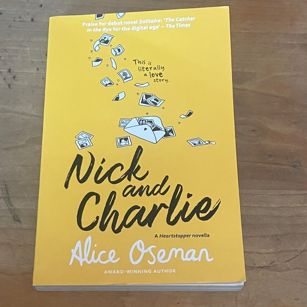 Teen romance Nick and Charlie by Alice Oseman